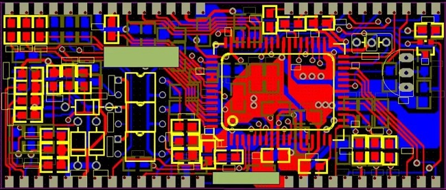 華邦瀛LED貼膜屏電路PCB及轉(zhuǎn)接板的設(shè)計(jì)